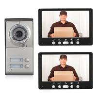 New 7 inch Video Doorbell Monitor Video Intercom With 1000TVL Weatherproof Outdoor Camera  Door Phone Intercom System