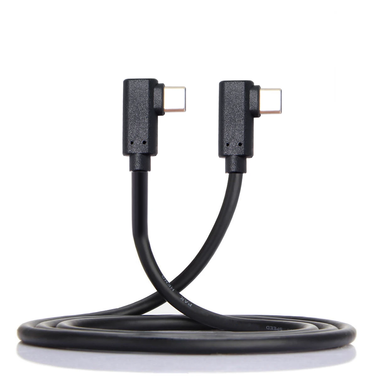 

CY USB-C Type-C to Type-C Cable Gen2 10Gbps 65W Dual 90 Degree Left Right Angled Type