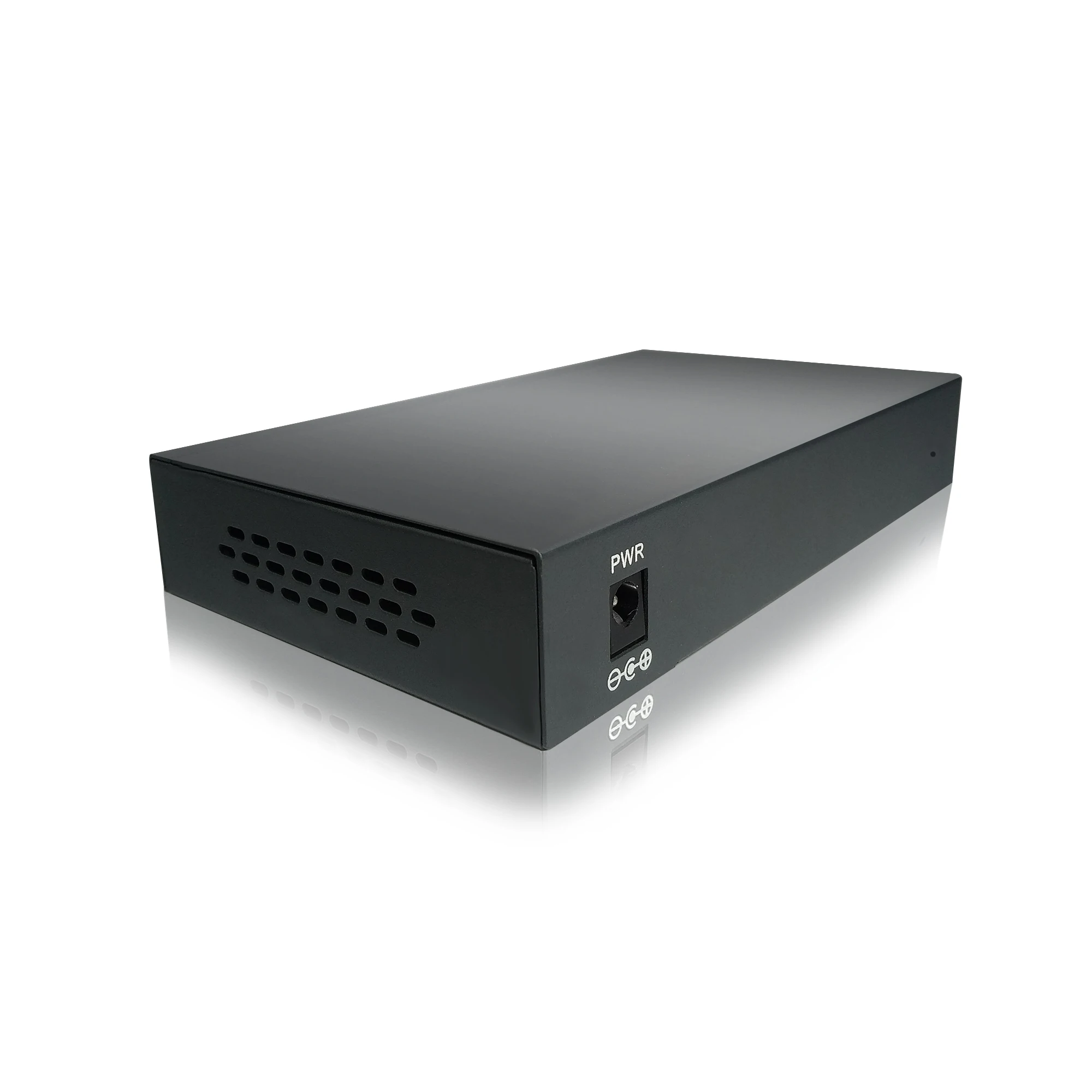 Non-Standard External Power Adapter Supply  120W, 24V  8-Port Gigabit, Uncontrolled PoE Switch,