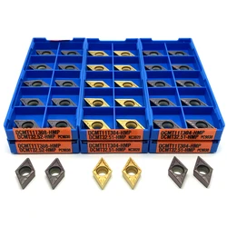 DCMT070204 DCMT11T304 DCMT11T308 Carbide Inserts Internal Turning Tool High-quality Turning Inserts CNC Metal Lathe Tool