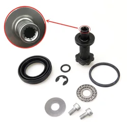 Car 12 teeth handbrake rear brake motor caliper repair kit For Passat B6 B7 CC Tiguan Sharan Q3 Q5 A4 S4 A5 S5 A6 Seat Alhambra