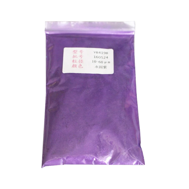 Mica Powder Pigment Pearl Powder Colorant Acrylic Paint for Crafts Arts Automotive Paint Soap Dye Colorant Type 419B  50g Purple