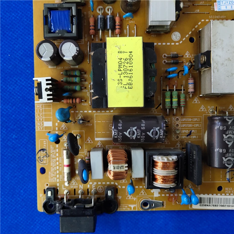 Good test for EAX64905301(2.1) (2.4) power supply board P42-13PL1 42LN5100-CP 42LN5100-CC 42LN5400-ZA 39LN549E-UA