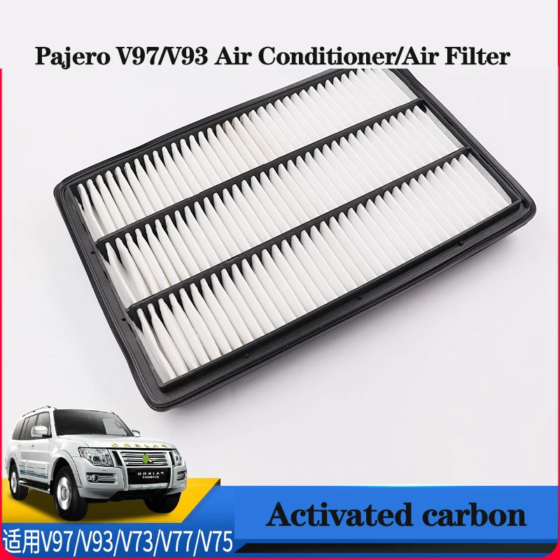 Suitable For Mitsubishi Pajero V97/V93 Air Conditioning Filter V77/V75 Air Filter V73V87 Refit Activated Carbon Car Filter