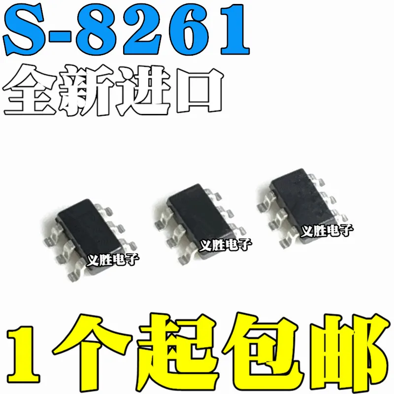 3PCS New and original S-8261ABJMD-G3JT2S G3J SOT23-6 Lithium battery protection chip Lithium battery management, single section