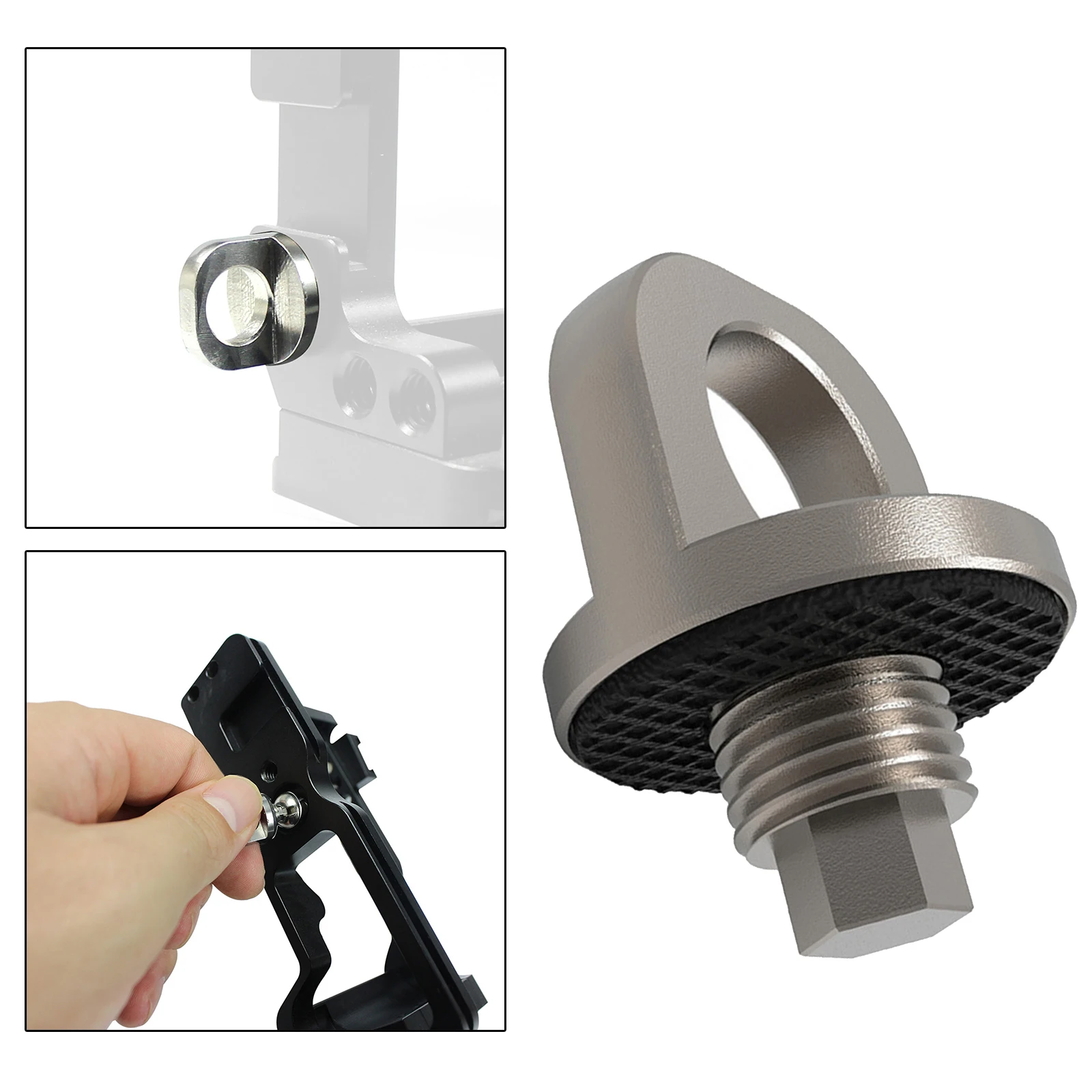 Stainless Steel Camera Screw SLR DSLR Camera Fixed Thread 1/4 \