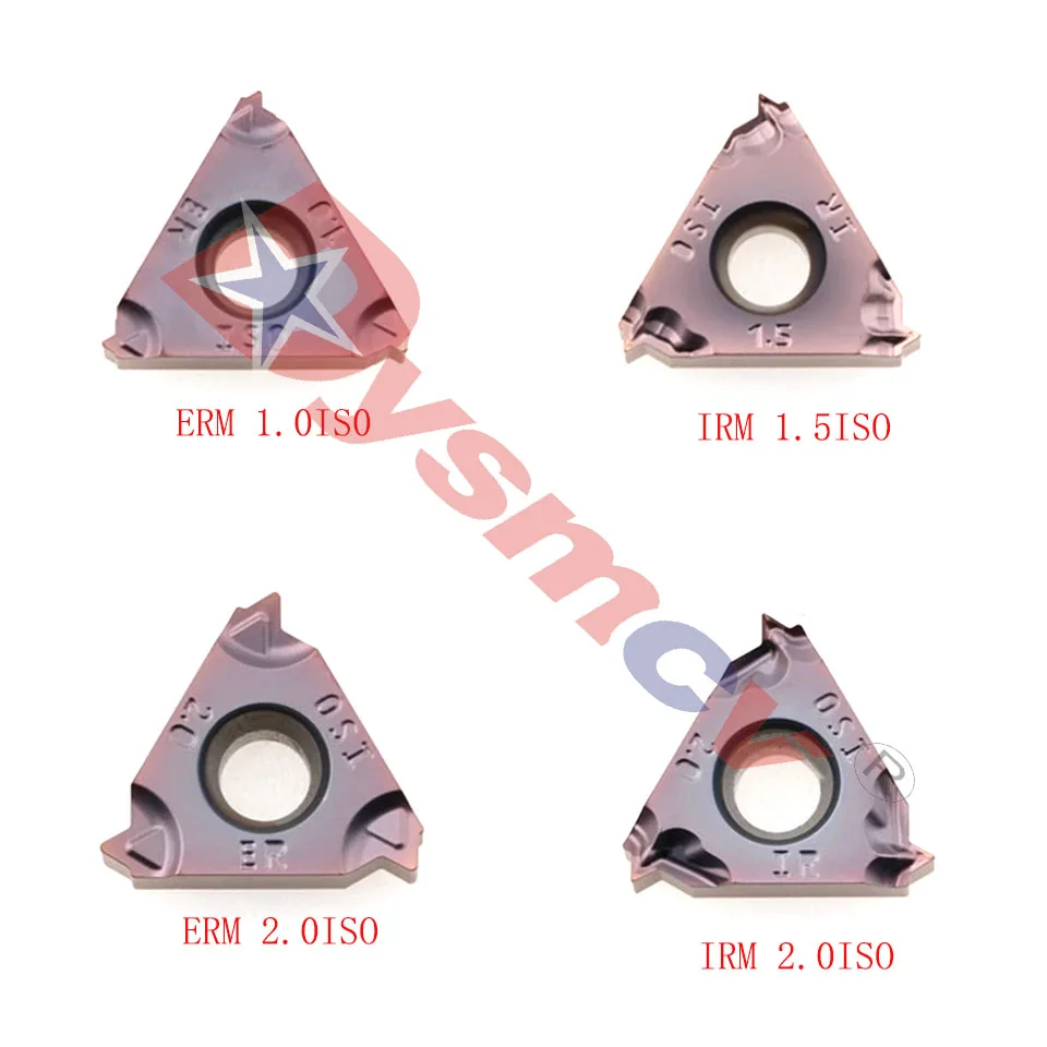 DESKAR100% 16ERM 16IRM 1.0ISO 1.5ISO 2.0ISO 2.5ISO 3.0ISO LF6018 Threading Carbide Insert CNC lathe cutter For stainless steel