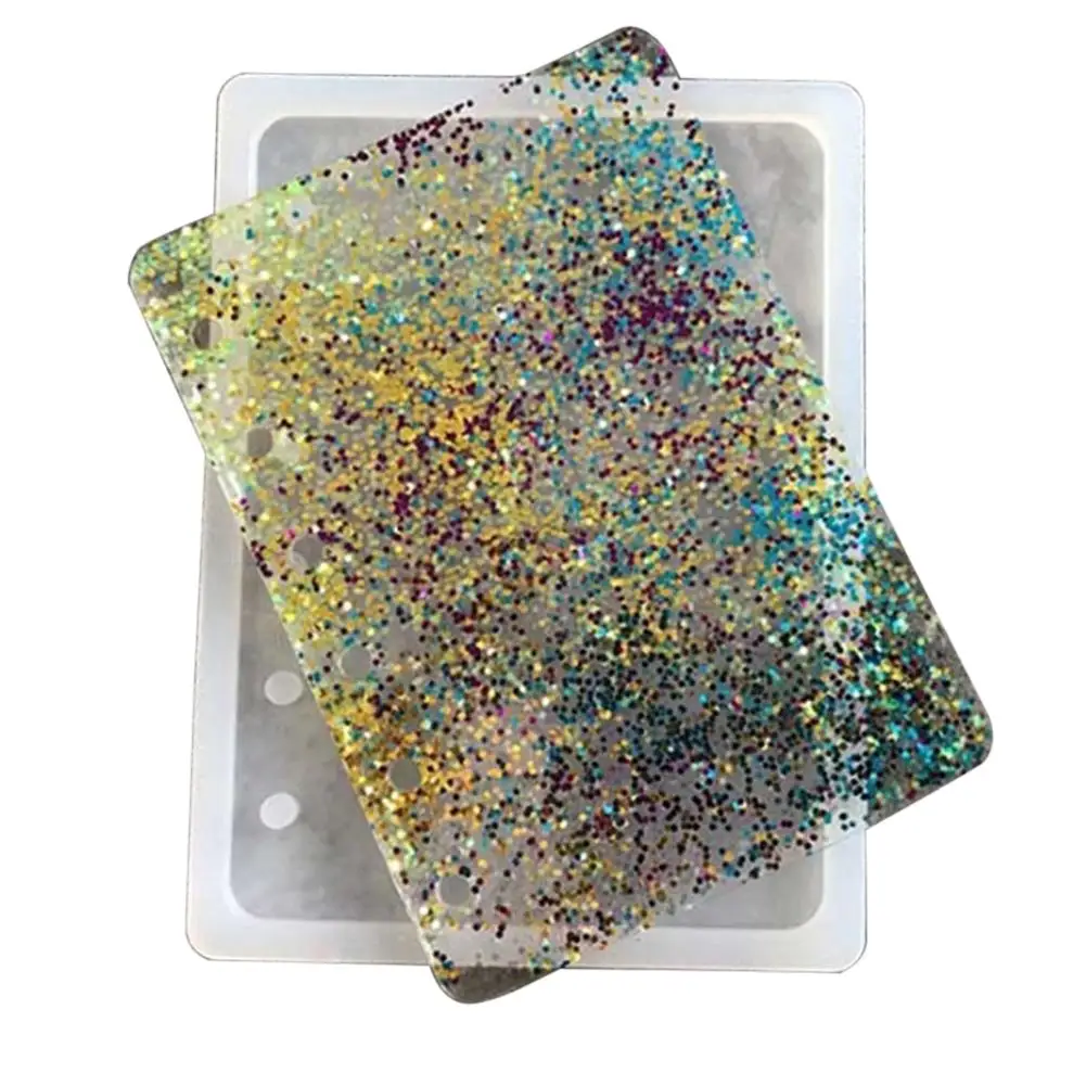 

Силиконовая форма для блокнота A7 в форме книги, Прозрачная форма «сделай сам» для формы для эпоксидной смолы, ручной работы