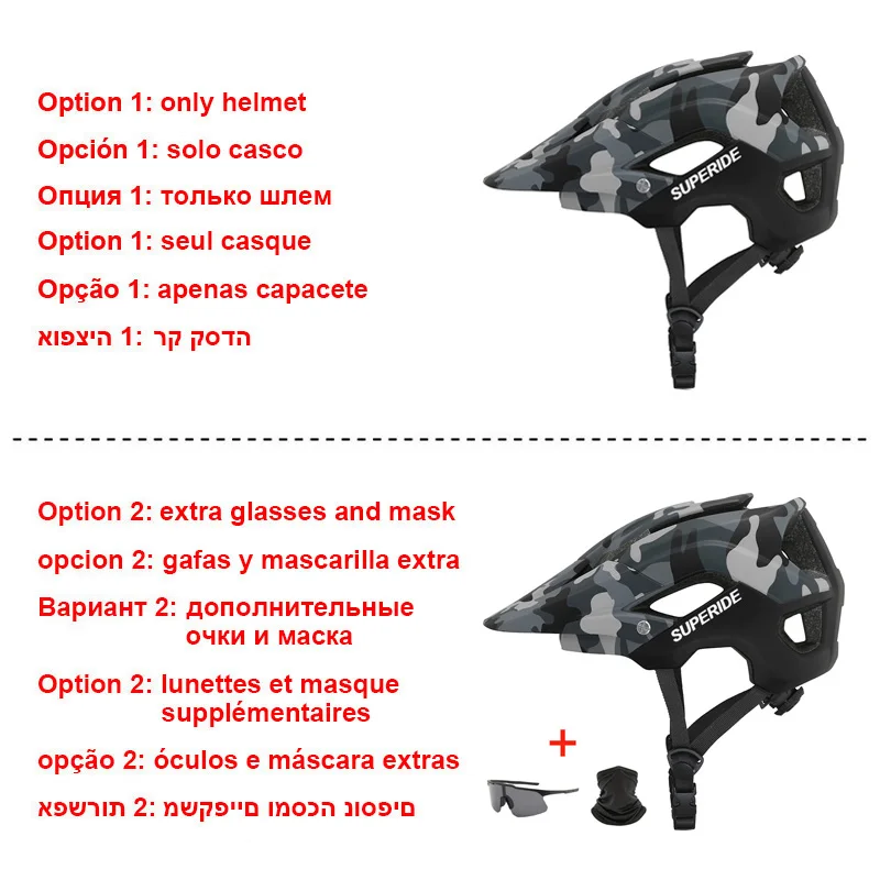 Superde najnowszy superlekki kask rowerowy integralnie formowany górski rower szosowy kask Outdoor Sports DH kask do roweru górskiego