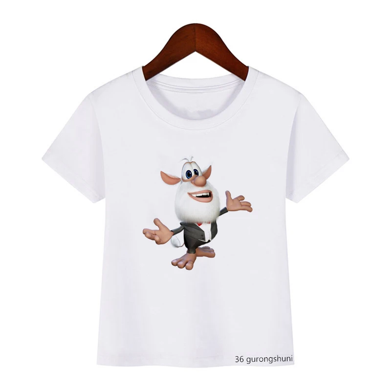 New style Animation for kids cartoon print boys/girls t-shirt summer short-sleeved kids tshirt casual cute girls t shirts tops