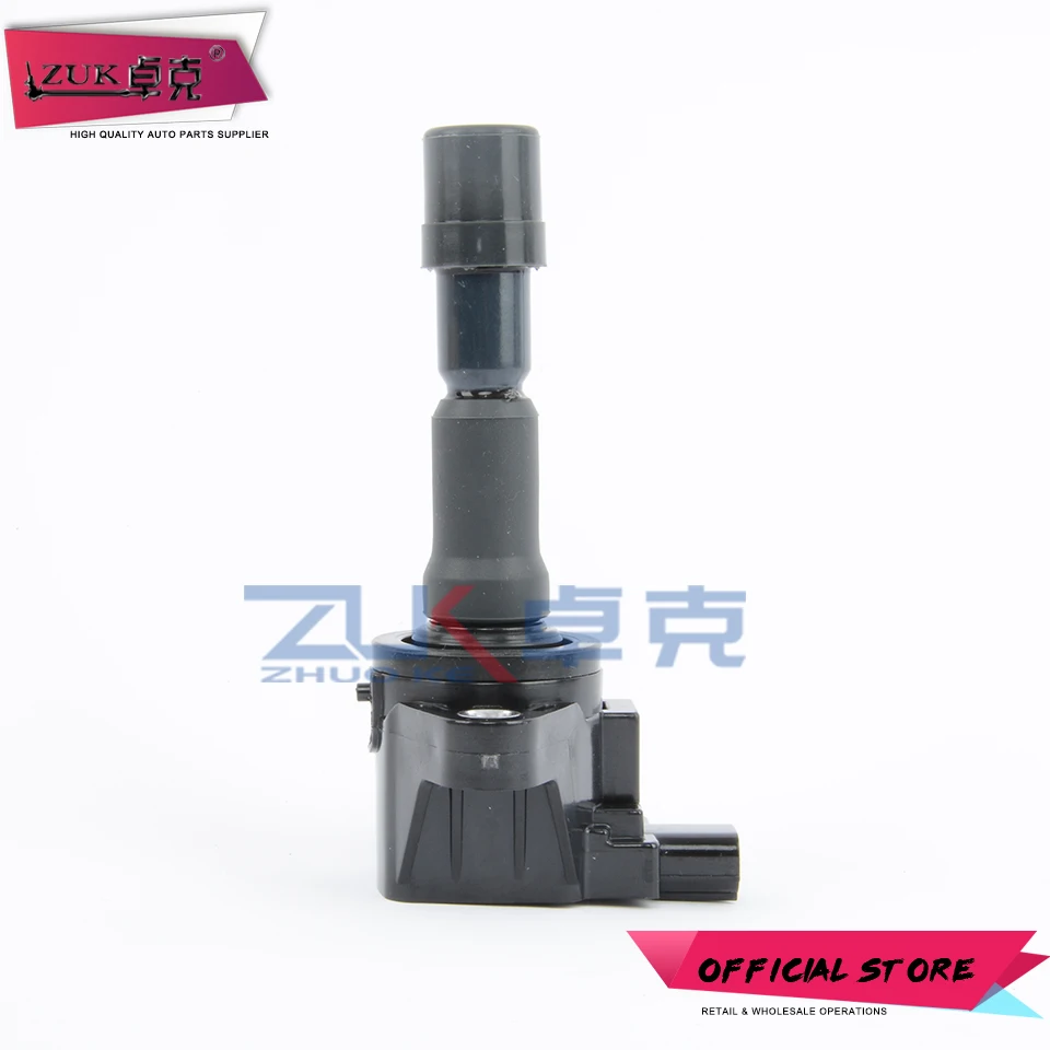 ZUK Ignition Coil For HONDA FIT JAZZ 2009 2010 2011 2012 2013 2014 1.3L 1.5L CITY 2009-2014 CR-Z 2013-2016 30520-RB0-003