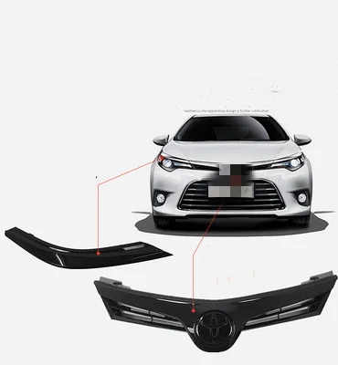 Griglia paraurti anteriore per Toyota Corolla Levin 2007-2018 accessori auto griglia radiatore