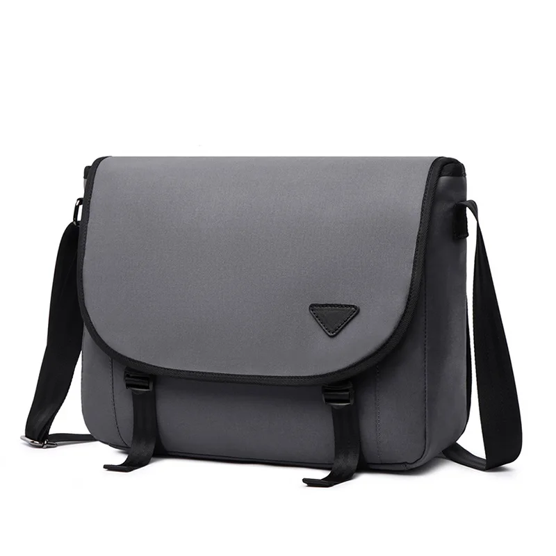 Polyester Shoulder Bags for Men Autumn Tote Messenger Strong Fabric Casual Style Crossbody 2020 Laptop 15.6 Inch Multiple Pocket