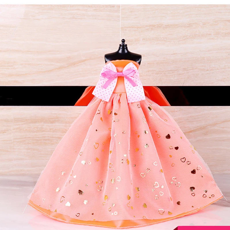 Roupas de boneca Barbie para casamento, Princesa ou vestido de festa, Melhor presente para menina, Meia embalagem, 29cm, 30cm, moda