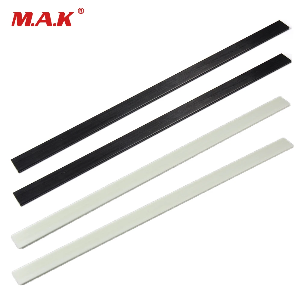 2 Pcs 40-50 Pound Fiberglass Bow Limbs High Strength 6x30x600mm DIY Bow Accessory for Archery Hunting Shooting