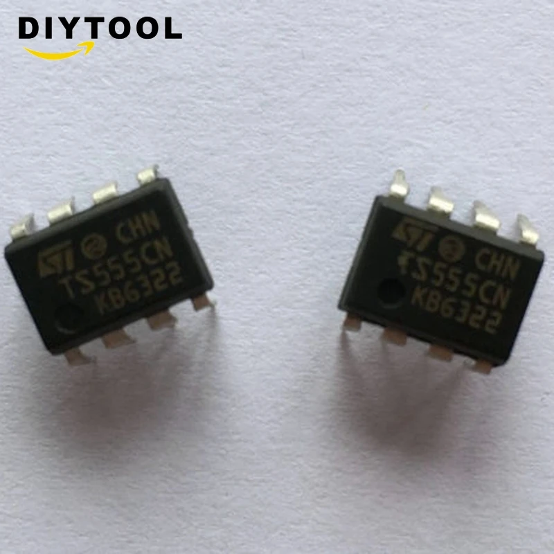 10 pezzi TS555CN TS555 incapsulamento: DIP-8 St Timer Cmos a bassa potenza nuovo