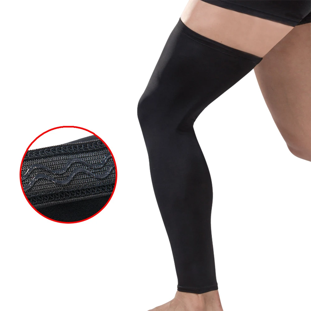 1pcs Thin Professional Basketball Anti-skid Leg Sleeve Anti-ultraviolet Protection Calf Sporting Goods Sports Protective Gear