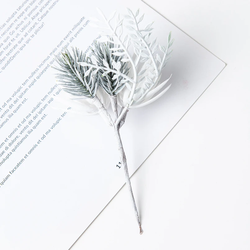 Künstliche Blumen Heim- und Hochzeitsdekoration Weihnachtsgirlande Brautaccessoires Ausverkauf Corsage DIY-Geschenke Süßigkeitenbox Kunstpflanze – Detail 1