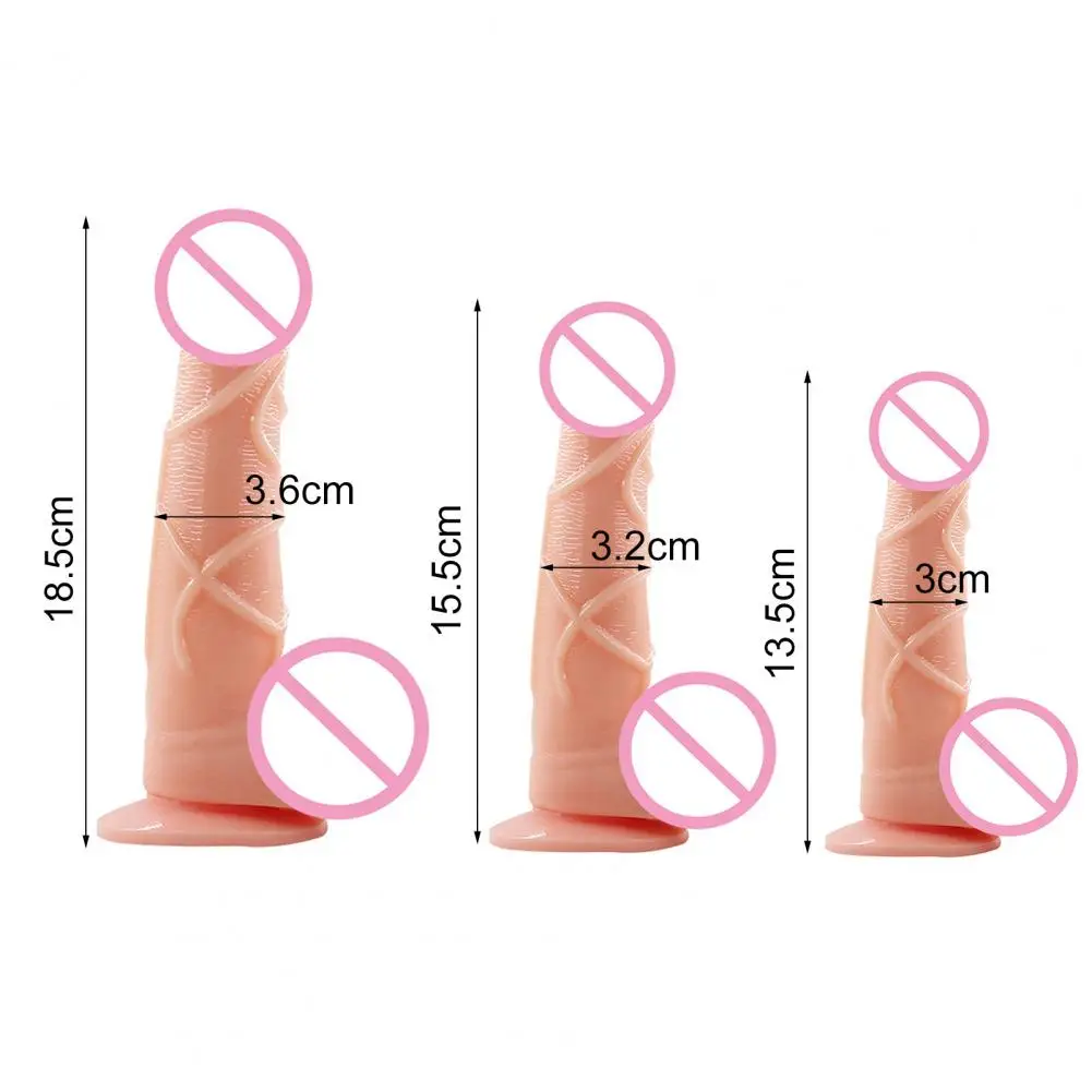 Dildo Anal Masturbator Removable Simulation Penis Female G-spot Masturbator Dildo Sex Toys Accessories