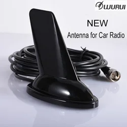 NEW Car Radio Antenna UV 136-174/400-470MHz Magnetic Base Car Antenna with Connector PL259 Compatible with Baofeng/QYT KT-7900D