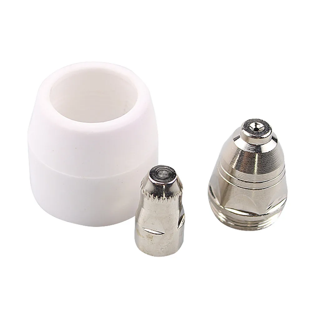 25 pz P80 taglio al Plasma torcia consumabile taglio CNC 60A 80A 100A P80 torcia al Plasma scudo tazza punta ugello elettrodo