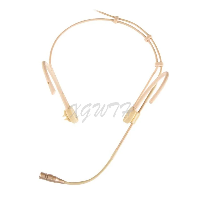 XGWTH Head Wearing Headset Microphone Mini XLR 3Pin Unidirectional Condenser Cardioid Mic for AKG Samson Wireless System