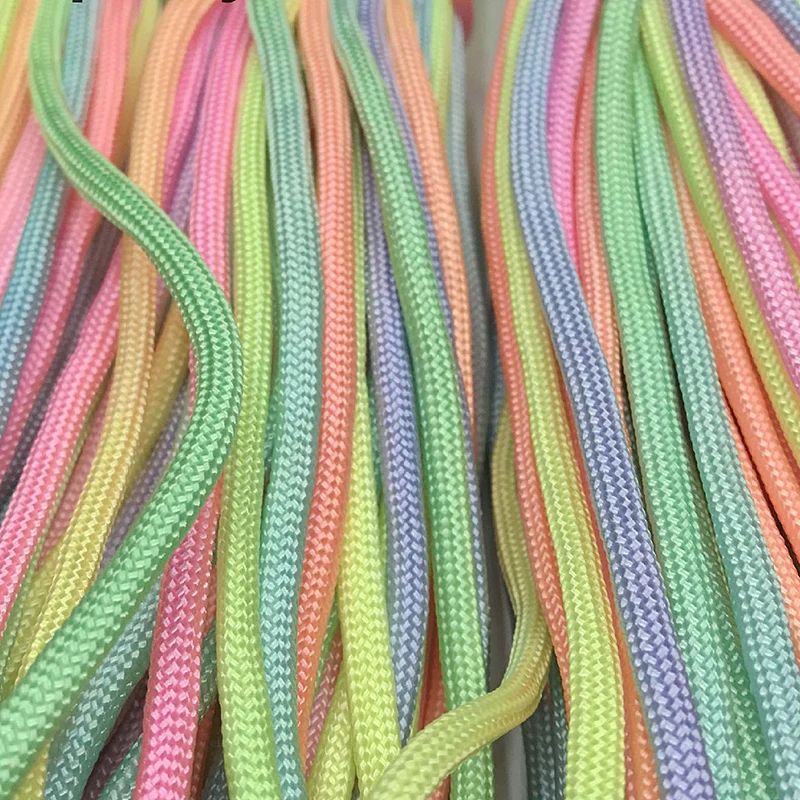 5M 4mm corda per paracadute colorata corda per cordino 7 fili braccialetto per gioielli fai da te che fa accessori