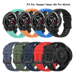 22mm Silicone Strap For Huawei Honor GS Pro Smart Watch Sport Watchband Wrist Band For Huawei Honor Watch GS Pro Bracelet GSPro