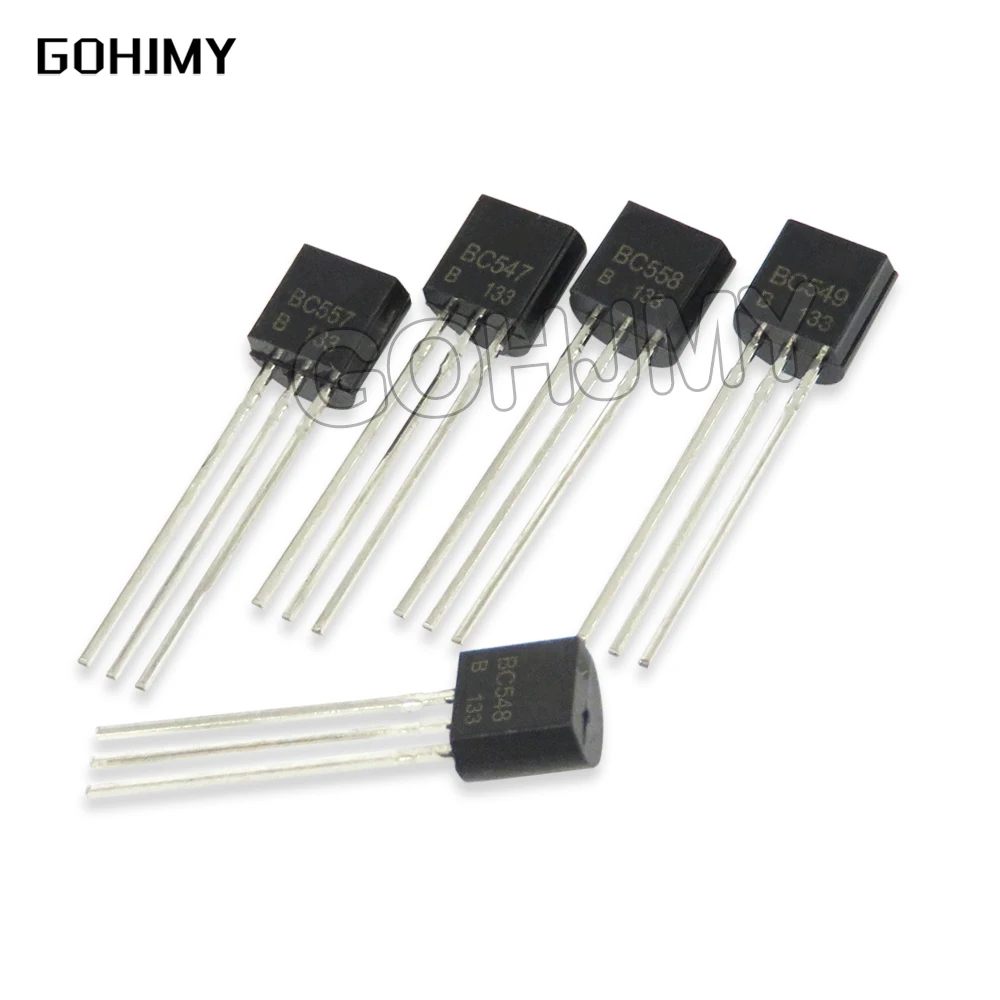 100PCS BC548B BC546B BC557B BC547B TO-92 BC558B BC549B BC548 BC546 BC557 BC547 BC558 Transistor BC549 TO92