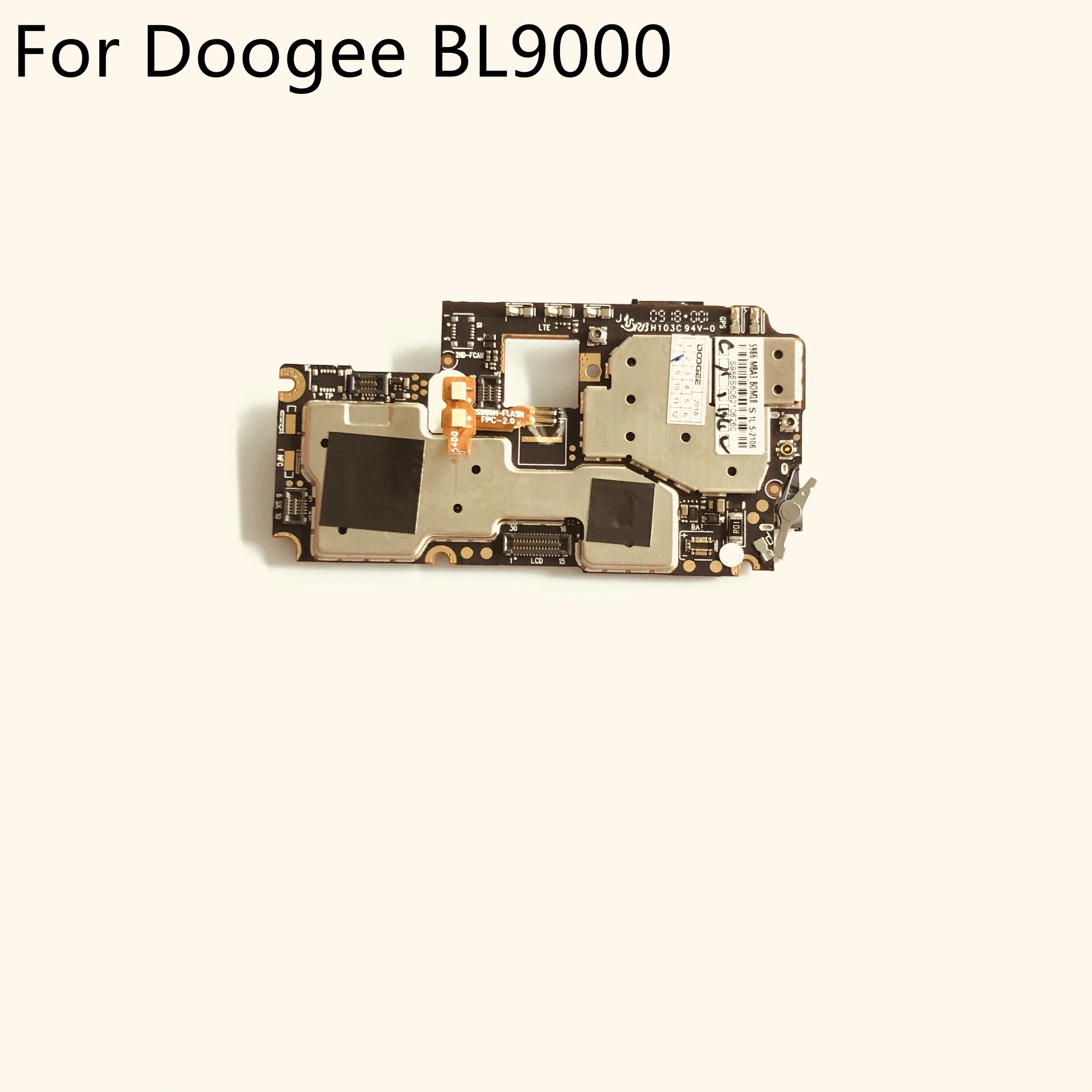 DOOGEE BL9000 Mainboard 6G RAM+64G ROM Motherboard For DOOGEE BL9000 MTK6763 Octa-Core 5.99