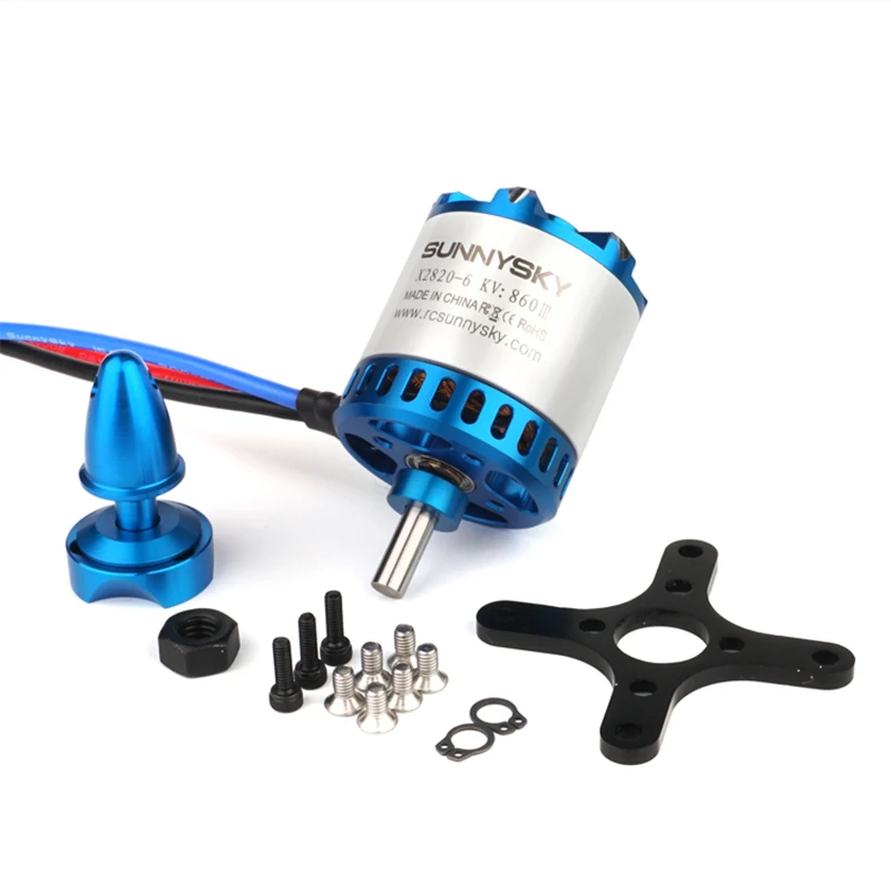 SUNNYSKY X2820-III 570/860/1000/1250KV Brushless Motor for RC Quadcopter Airplanes Fixed Wing Plane