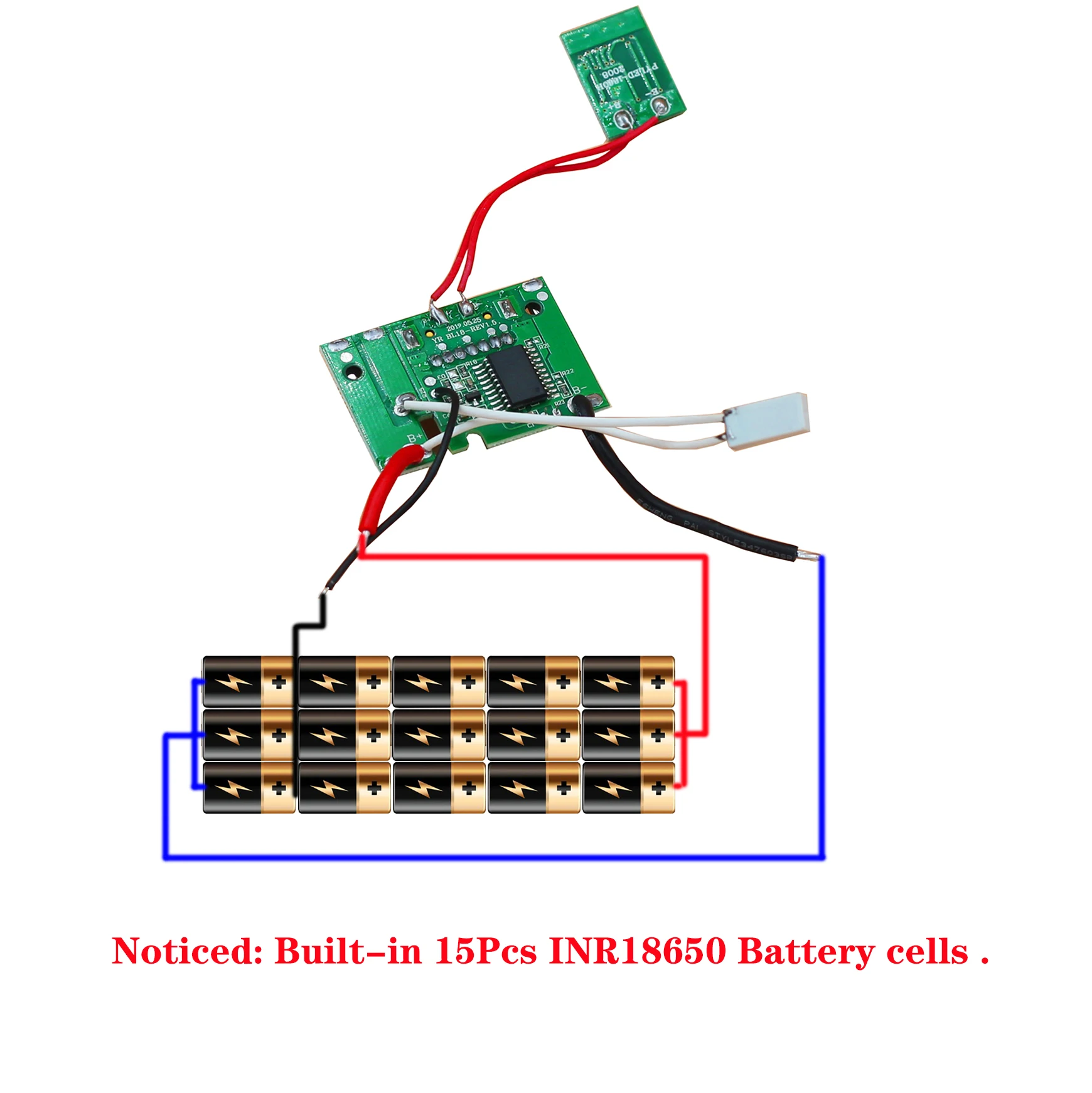 BL1890แบตเตอรี่ PCB ชาร์จป้องกัน Shell สำหรับ MAKITA 18V BL1860 9.0Ah 6.0Ah LED Li-Ion แบตเตอรี่ตัวบ่งชี้