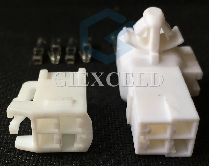 2 Sets 4 Pin 6520-0349 7282-1042 Automotive Connector 90980-10795 For Toyota Lexus