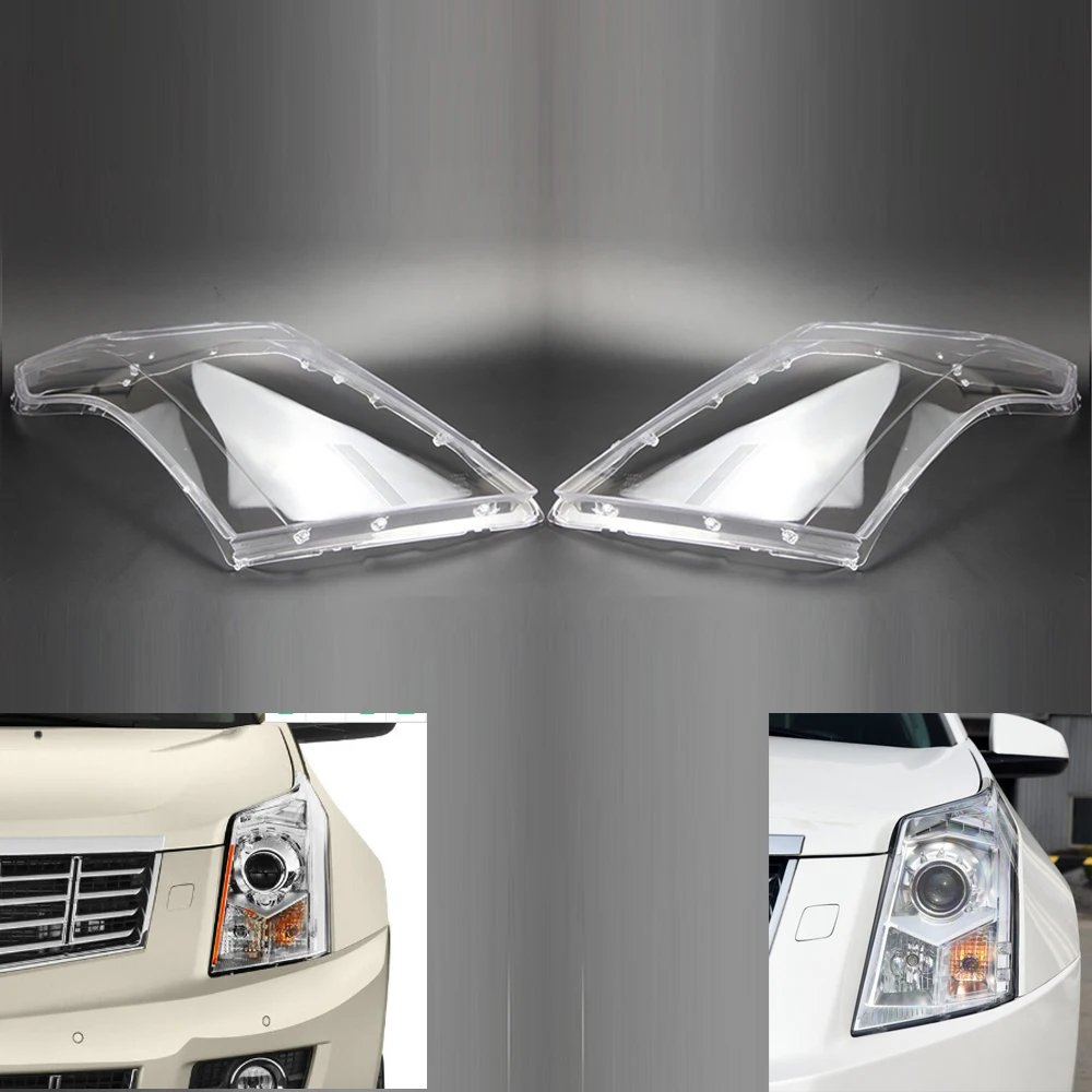 

For Cadillac SRX 2010-2015 Car Front Headlight Headlamp Lens Cover Shell