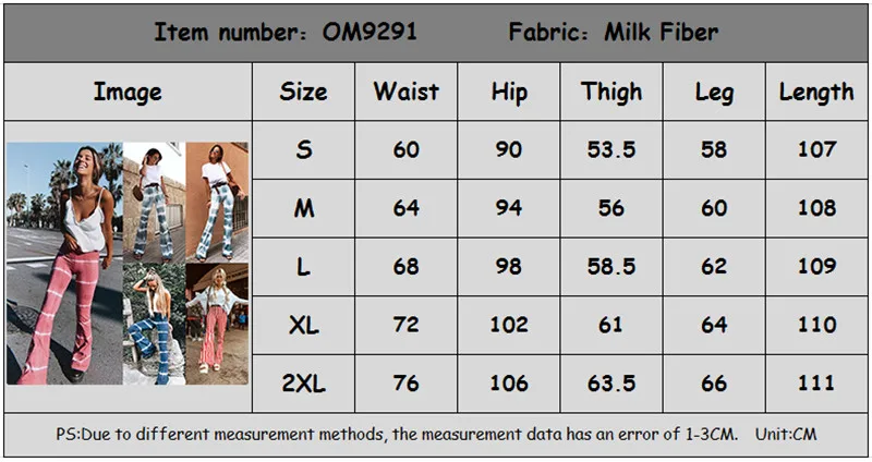 Summer Women\'s Flared Pants High-Waist Trousers Stripes Casual Loose Slimming Pants Summer Bottoms