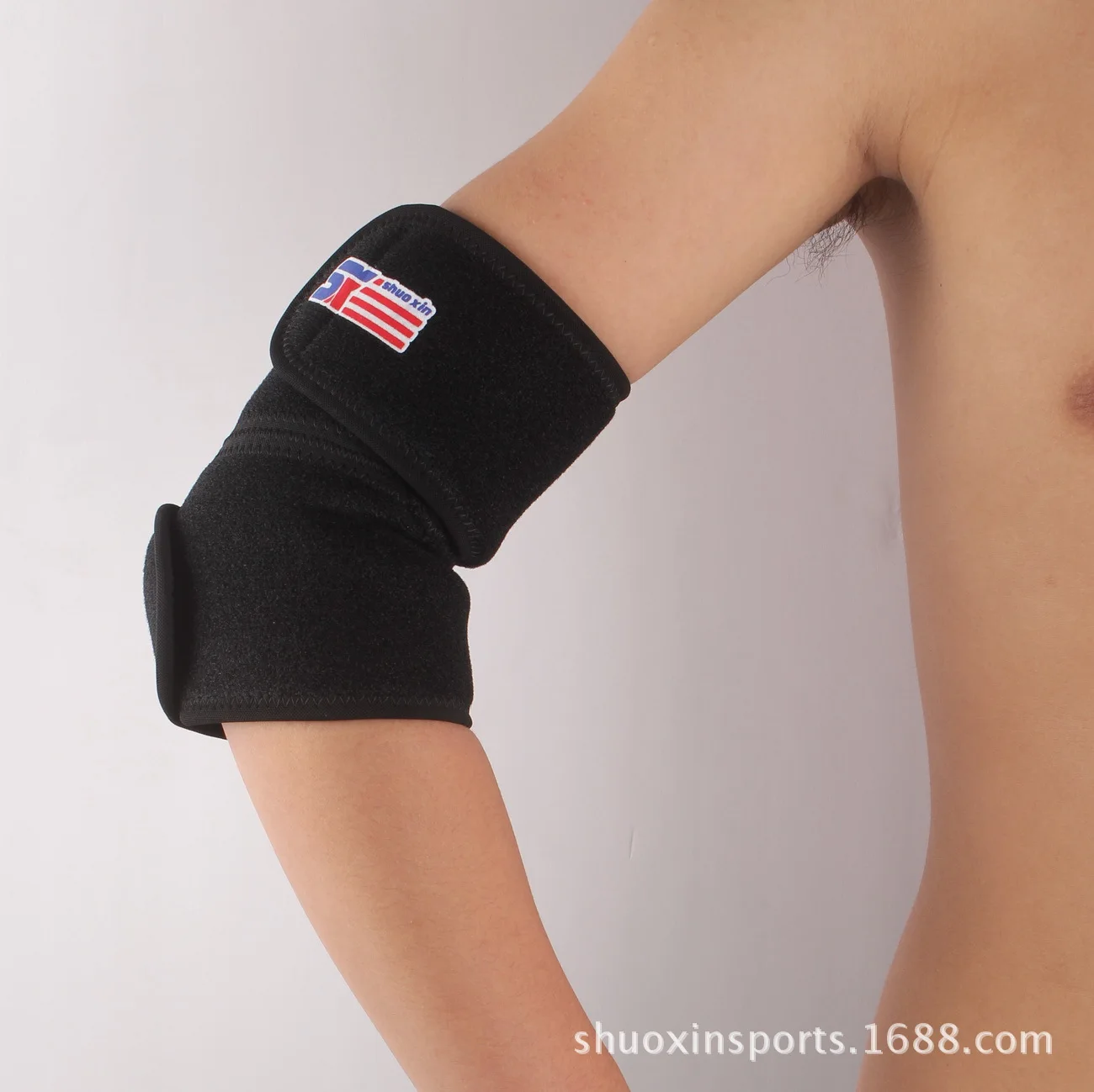 Sports Black Adjustable Sx604 One Elbow Pack Guard