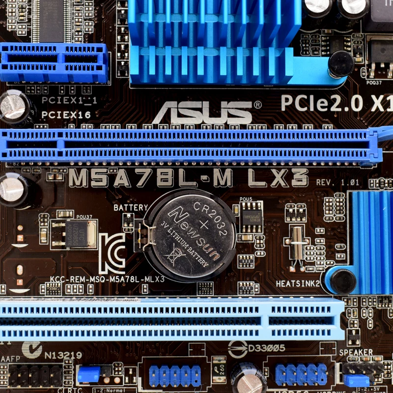 Imagem -05 - Asus-placa-mãe M5a78l-m Lx3 Soquete Am3 Mais Amd 760g Ddr3 16gb Pci-e 2.0pci-e 2.0 Vga Sata ii Usb 2.0 Fx6300