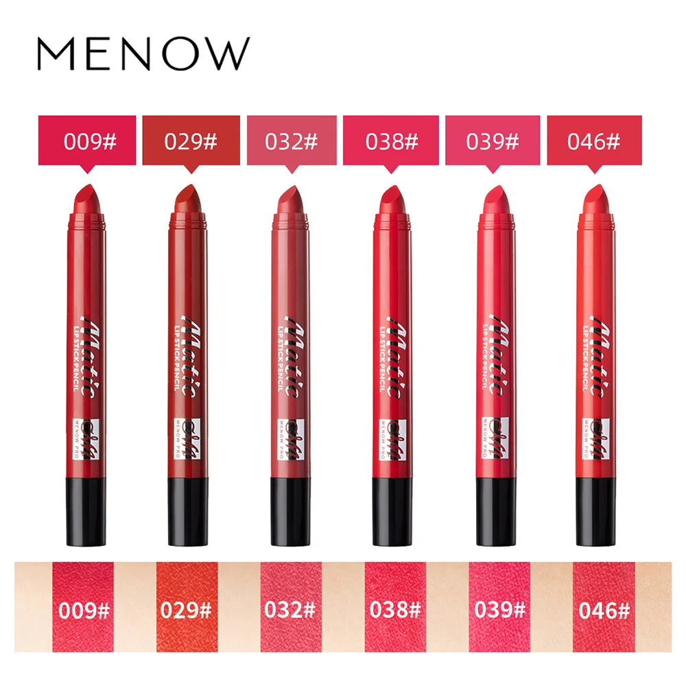 Menow Lipstick Pen Shopee Supply Matte Lippenstift Nieuwe Make Up Lipstick Matte Waterdichte/Waterbestendig Moisturizer