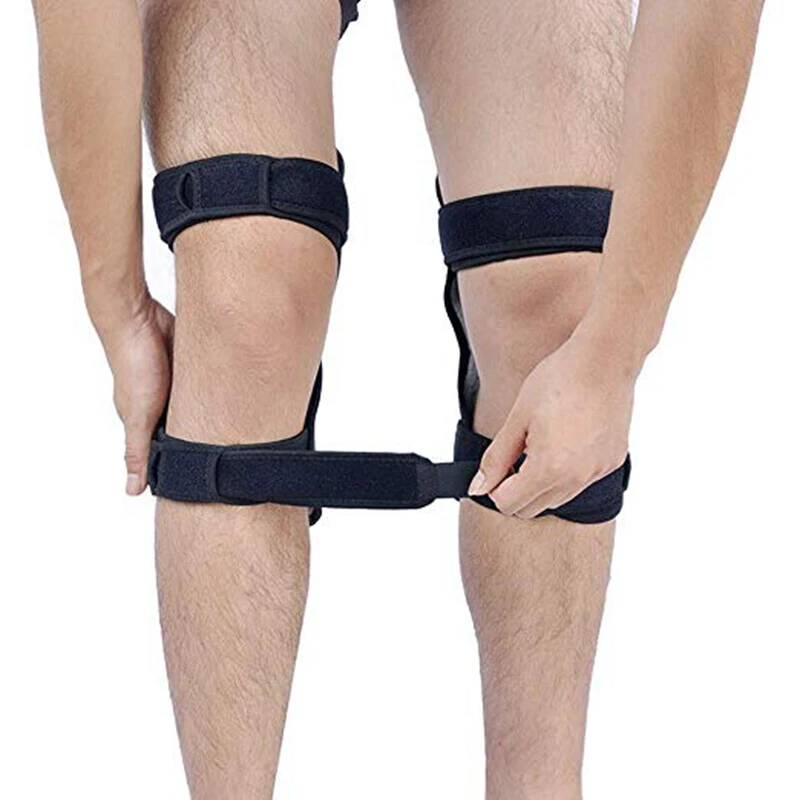 Joint Support Knee Pad voor Elder Ademend Antislip Lift Pijnverlichting Power Spring Force Stabilisator Booster voor Elder1 paar