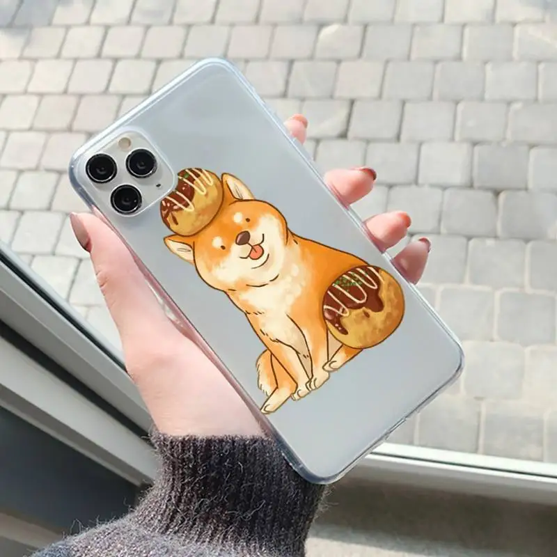 Japan Ins Shiba Inu Akita Dog Cute Cartoon Phone Case for iphone 13 11 12 pro XS MAX 8 7 6 6S Plus X 5S SE 2020 XR case