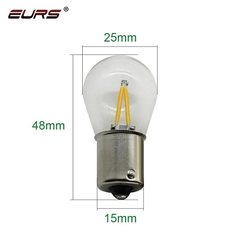 1pcs 1156 BA15S 1157 BAY15D LED Turn Signal Bulbs Tail Parking Reverse Lamp Filament Light yellow red white warm white blue 12v