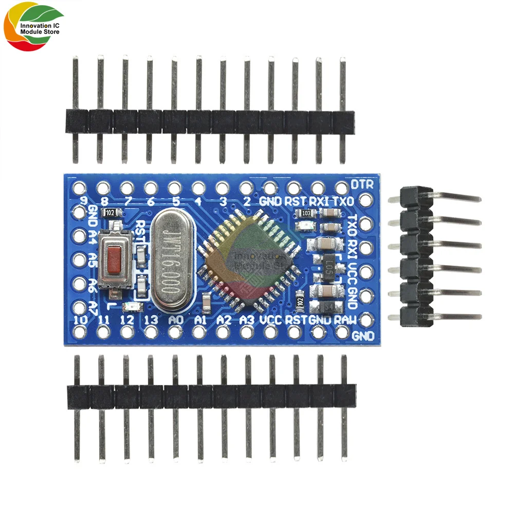 Pro Mini Atmega328P Pro Mini 328 Mini ATMEGA328 3.3V 8MHz 5V 16Mhz Ch340g CP2102 FT232RL Driver for Arduino Compatible Nano