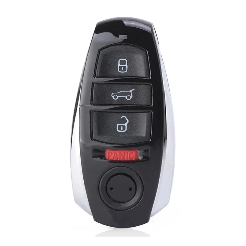 KEYECU 315/433/868MHz For Volkswagen Touareg 2011 2012 2013 2014 2015 2016 FCC ID: IYZVWTOUA Smart Key Fob Remote With Small Key