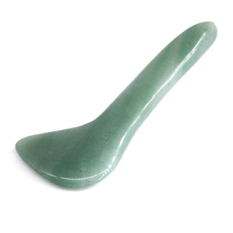 Jade Guasha Massage Board Natural Stone Gua Sha Scraper Chinese Gua Sha Tools Neck Body Acupuncture Spa Acupuncture Scraper