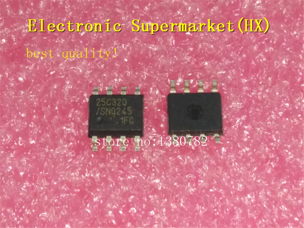 

Free Shipping 10pcs/lots 25C320 25C320/SN SOP-8 100% New original IC In stock!