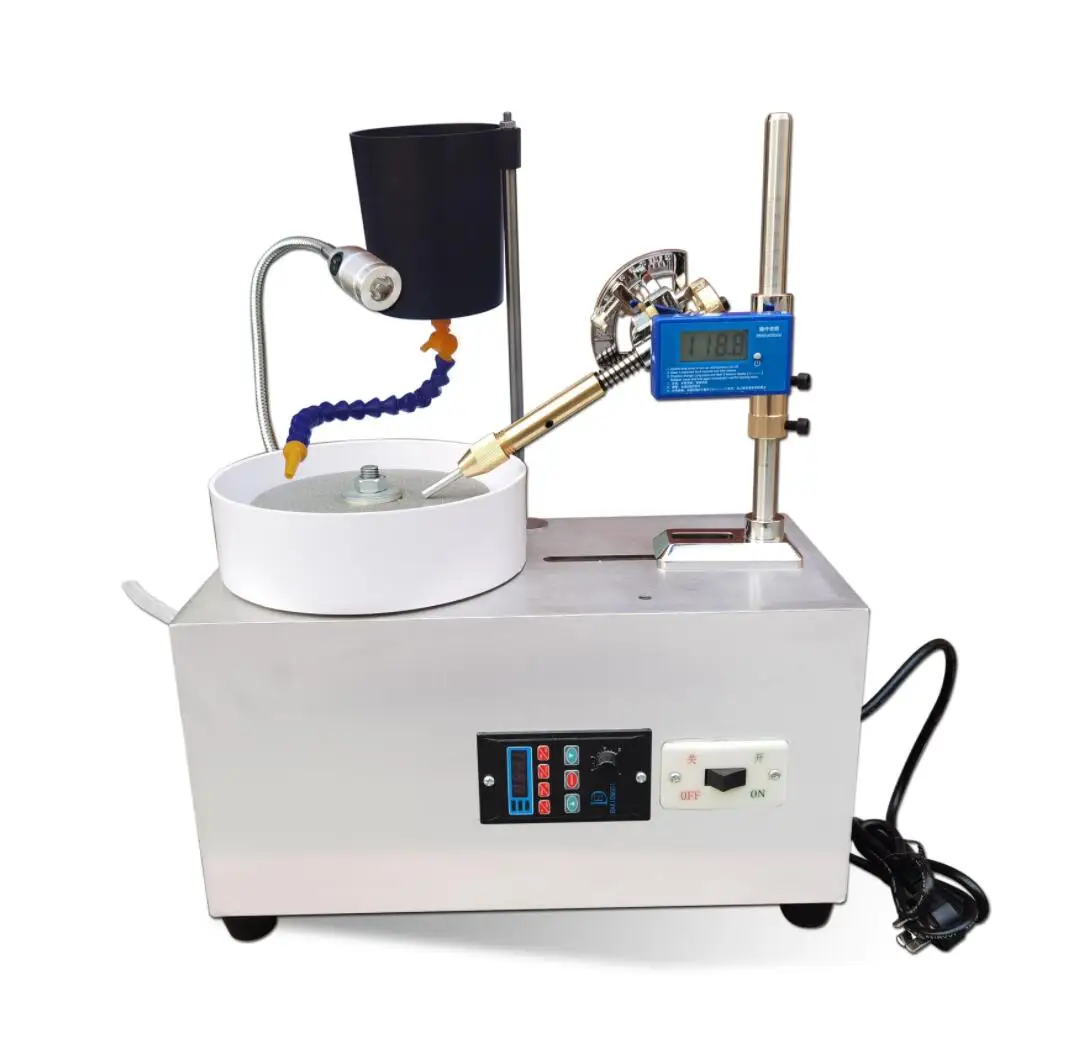 Jewelry Lapidary Faceting Machine Gemstone Grinding Machine Polishing Equipment angle digital displat