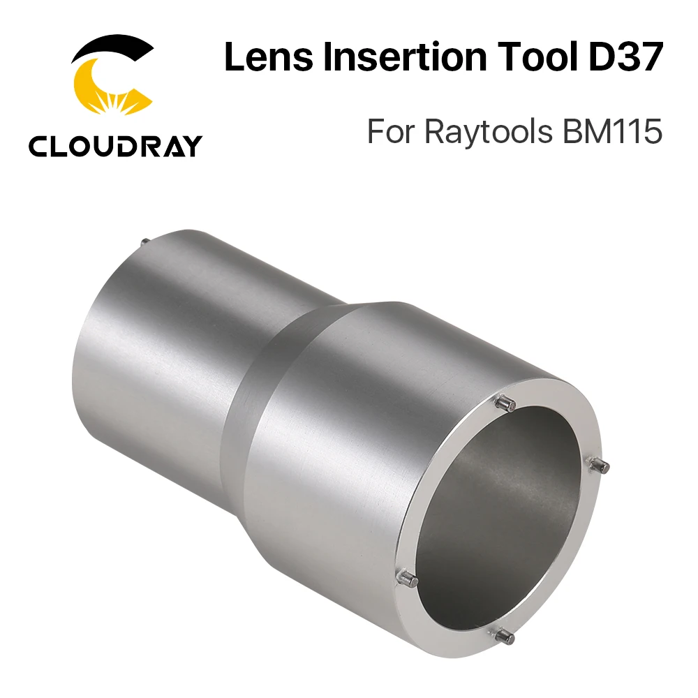 Cloudray Raytools BM115 Ống Kính Chèn Vào Dụng Cụ Tập Trung Ống Kính D37 Chèn Vào Dụng Cụ Cho Raytools BM115 Quang Ống Kính Lấy Nét