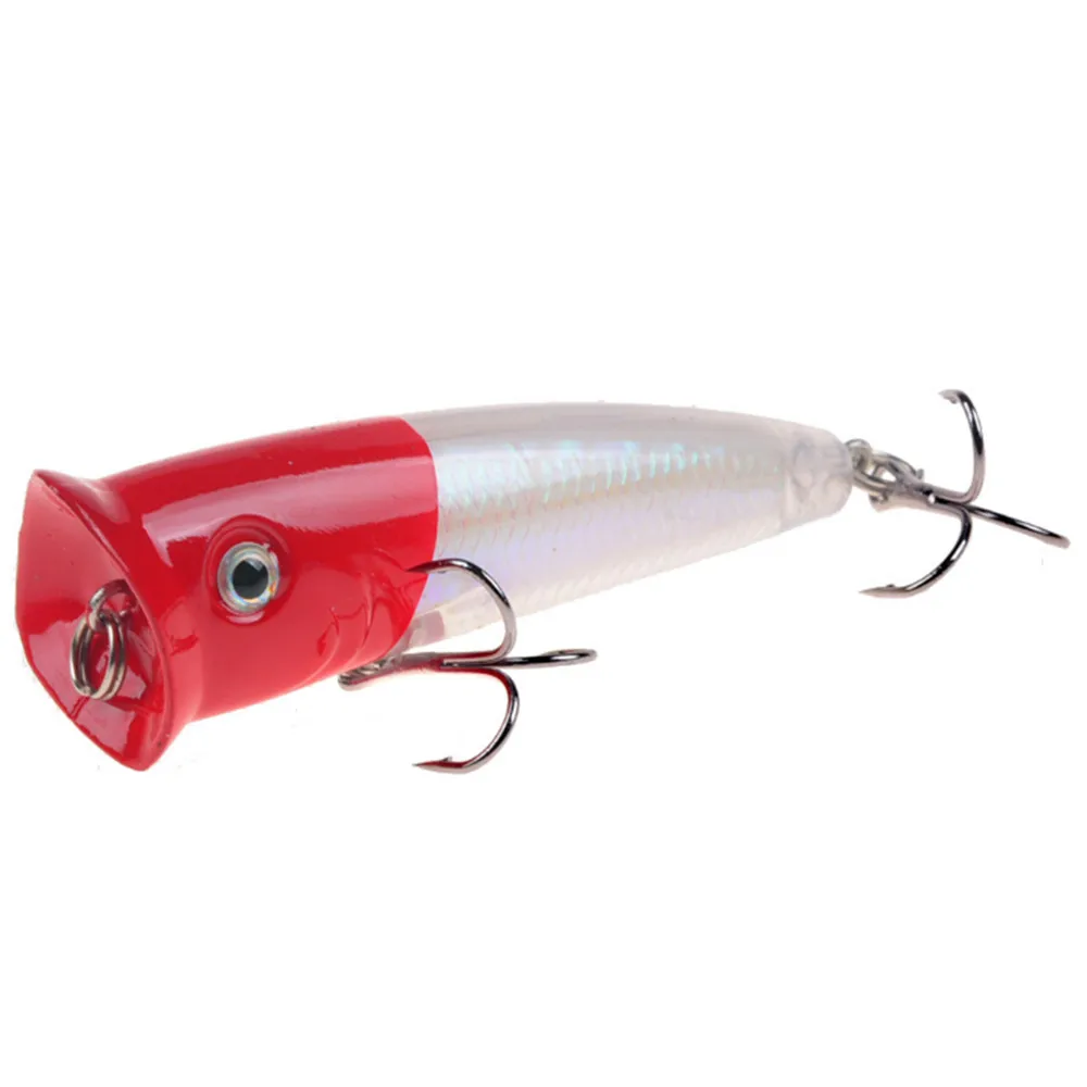 1pcs Top Water Popper Wobbler Fishing Lure 7cm 10g Japan Isca Artificial Crankbait Hard Baits Fake Fish Carp Pike Fishing Tackle