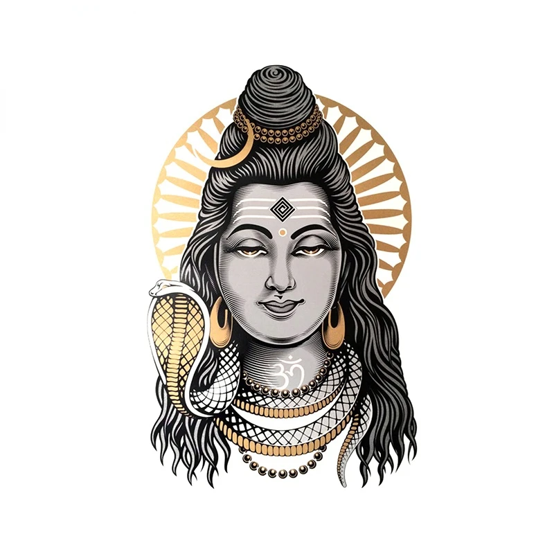 Art Pattern Car Sticker Body for Car Occlusion Air Conditioner Waterproof Scratch Vinyl High Quality Sunscreen Decals Kk13*8cm