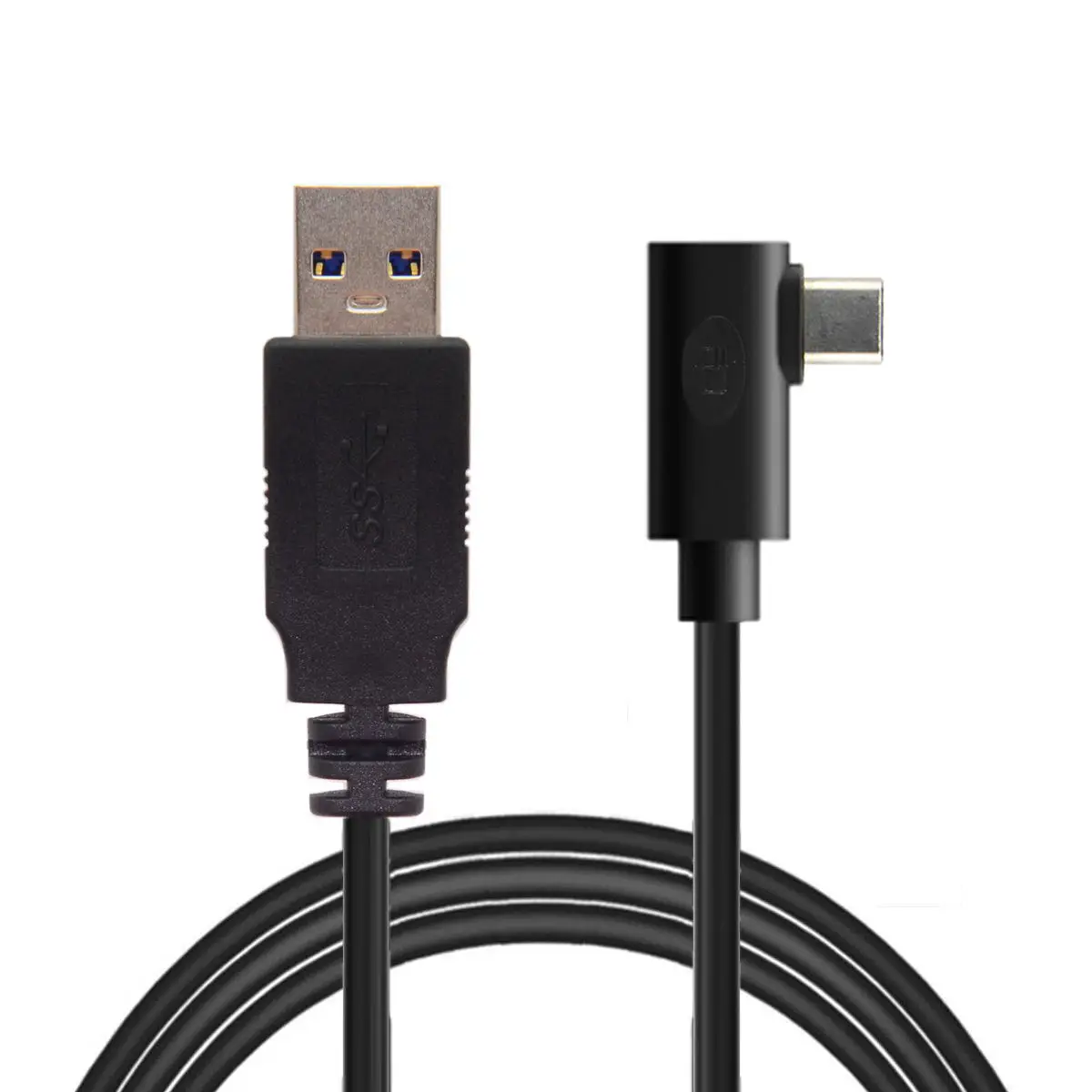 Chenyang Fit for Oculus Link VR Type-C USB 3.1 Left Right Angled Type to Standard USB 3.0 Data Cable